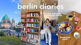 life in berlin 🎞️  thrifting, bakery cafes 🍞 best döner kebab, indie bookstores, summer nights ✨