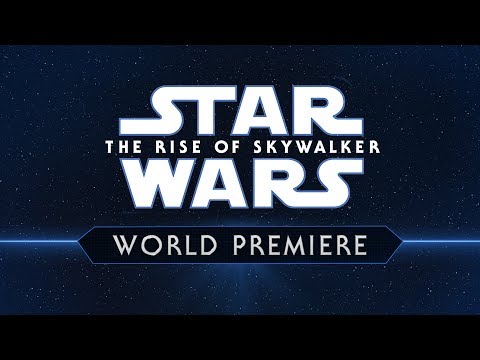 Live From The Red Carpet Of Star Wars: The Rise of Skywalker