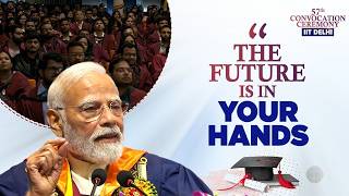 The next chapter of Viksit Bharat starts with you - PM to the IIT graduates!
