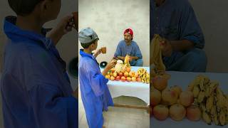 poor boy and fruit seller 🥸🥸🥸