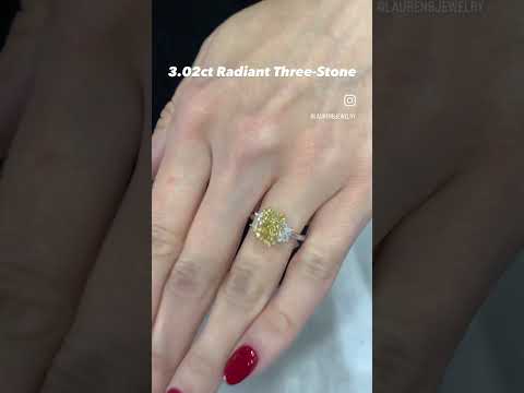 Yellow Diamond Engagement Rings