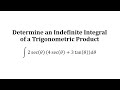 Indefinite Integrals and Derivatives