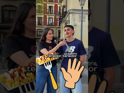 🍽️🤔 ¿Se come con TENEDOR o con la MANO? | Test rápido para El Reto de MasterChef World App