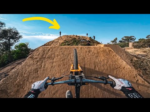 I JUMPED THE BIGGEST AIR-TIME JUMP IN THE WORLD!!