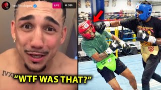 Teofimo Lopez MOCKED Shakur After He Gets KNOCKED OUT By Keyshawn In Sparring
