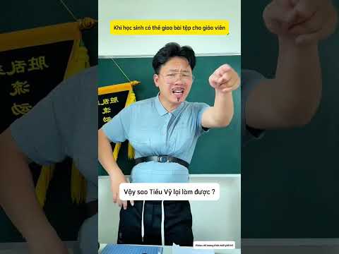 Khi học sinh có thể giao bài tập cho giáo viên #shorts #shortvideo #candy