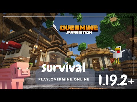 Minecraftโปรโมทเซิร์ฟเวอร์เอาชีวิตรอด1.19.2Overmine