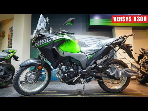 New 2025 Kawasaki Versys 300X Review - Price & All Colors | Seat Height | Features