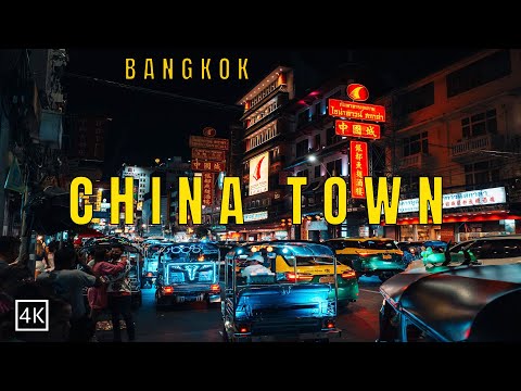 CHINATOWN BANGKOK THAILAND | The largest and one of the most vibrant Chinatowns in the world 4K 50p