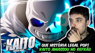 (SLC O KAITO QUEBROU!) REAGINDO ao Sans (Undertale) | Karma | Kaito | REACT // NaiReact