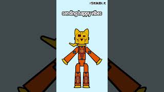 StikBot Is Sending You Happy Vibes Today! ✨💛