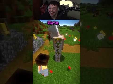 الفرق بين البنات والعيال في ماينكرافت #2 !