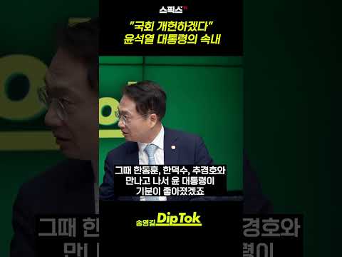 "국회 개헌하겠다" 윤석열 대통령의 속내 #shorts #윤석열 #개헌 #국회