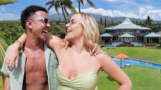 A TOUR OF OUR 27.5 MILLION DOLLAR MAUI HOUSE (so selling sunset of us)