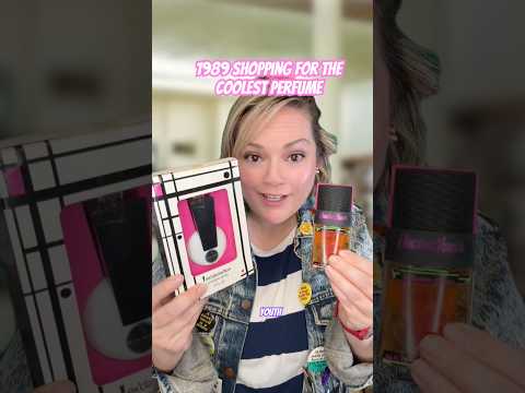 It's 1989 and you and your bestie need to decide on a cool perfume...Electric Youth or Exclamation.