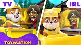 PAW Patrol Toys Stop a GOLD Mine Car Crash! (PART 1) | Toymation