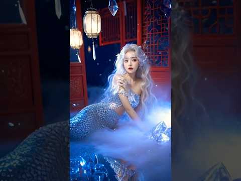 The magic of a sexy girl turning into a Mermaid on AGT#magic #angel #americagottalent