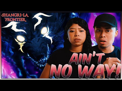 THIS UNIQUE MONSTER IS OUT OF OUR LEAGUE! Shangri-La Frontier Season 1 Episode 3 Reaction
