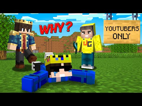 I Found Secret Minecraft Youtubers Only SMP