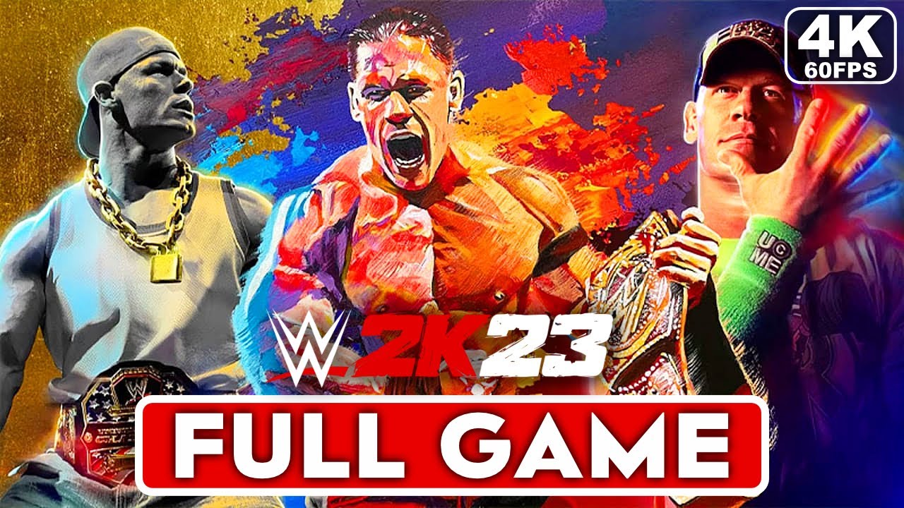 WWE 2K23 John Cena Showcase Gameplay Walkthrough FULL GAME
