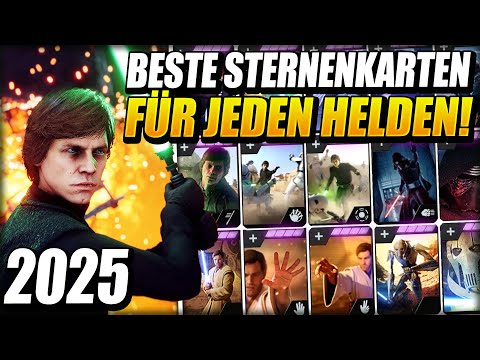 Battlefront 2 - BESTE STERNEN KARTEN für JEDEN HELDEN & SCHURKEN in ALLEN SPIEL MODI! (2025)