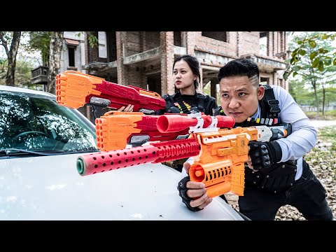 LTT Nerf War : Legendary SEAL X Using Nerf Guns Figh Dr. Lee Catching The Sneaky Scammer!