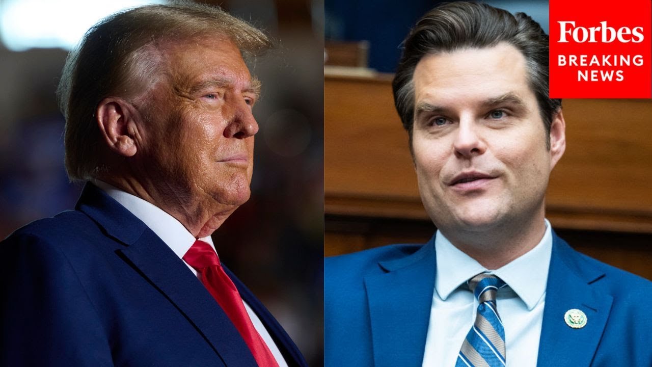 BREAKING NEWS: Matt Gaetz Introduces Legislation To Censure Federal Judge In Trump’s Criminal Case