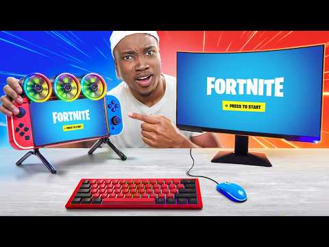 I Built A Nintendo Switch Gaming Setup!