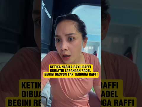 KETIKA NAGITA RAYU RAFFI DIBUATIN LAPANGAN PADEL #raffinagita #rans