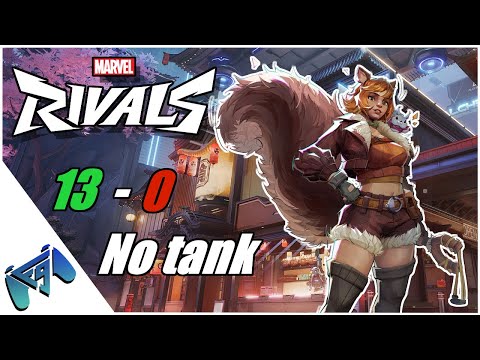 Marvel Rivals | Squirrel Girl 13-0 with no tank