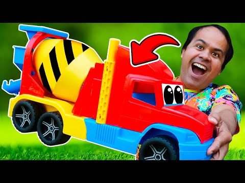 A Betoneira em Ação: Uma Missão de Resgate! Vídeo Infantil 🚛🛠️