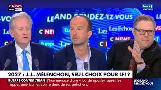 Bompard démonte CNews en direct : Mélenchon n’est PAS la personnalité la moins populaire !