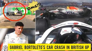 🔥 Liam Lawson and Franco Colapinto, Gabriel Bortoleto's Car crash in British GP | Liam Lawson Crash