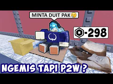 AKU JADI PENGEMIS DUIT DI ROBLOX ? | Roblox Be A Beggar Indonesia
