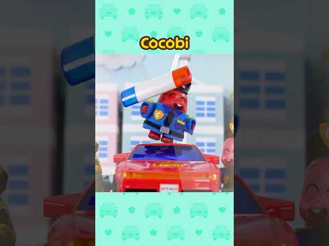 Pencuri Sirine Mobil Polisi Tertangkap!🚨👮♂️ | Cocobi #shorts