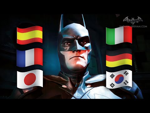 Batman: Arkham Shadow in 8 Languages (Voice Comparison)