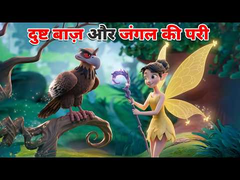 दुष्ट बाज़ और जंगल की परी | DUSHT BAAZ KI KAHANI | BEDTIME STORIES | HINDI KAHANIYA  |CARTOON STORY