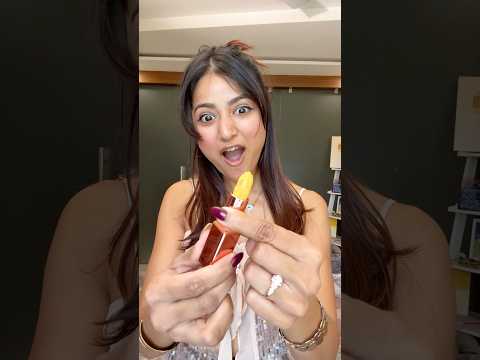Trying Viral Gold Lipstick of Dubai 😍