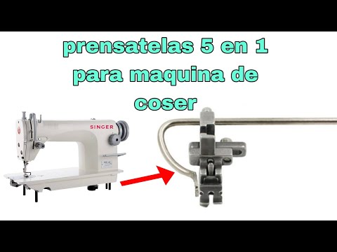 presatelas 5 en 1 para maquina de coser