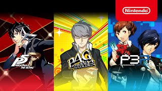 Persona 3 Portable, Persona 4 Golden, And Persona 5 Royal Are Coming To Switch