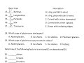 Glaciers and Desert Landforms