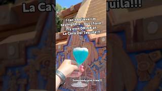 I HAVE MY OWN DRINK AT LA CAVA DEL TEQUILA 🍹