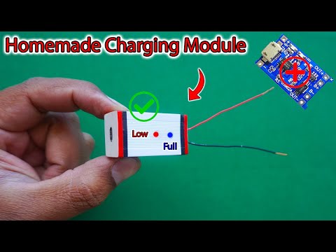 How To Make Lithium Battery Charging Module At Home | Battery Charging Module | 5v Charging Module