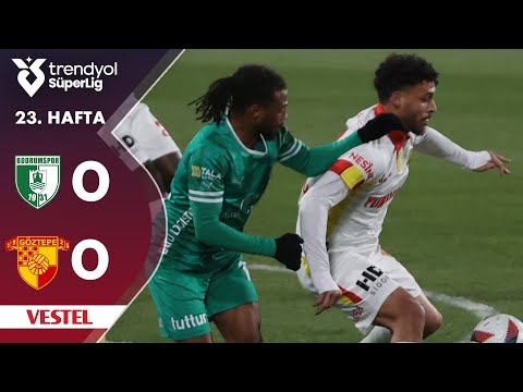 Vestel | Bodrum FK (0-0) Göztepe - Highlights/Özet | Trendyol Süper Lig - 2024/25