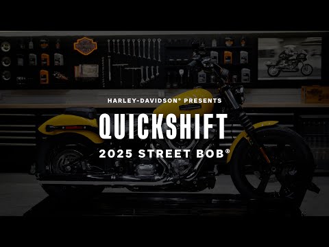 2025 Harley-Davidson Street Bob Overview | QuickShift
