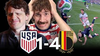 Fans React to USMNT's 4-1 World Cup Collapse Against Belgium | Call in Show