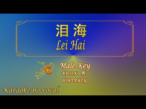 泪海 【卡拉OK (男)】|| Lower Key《KTV KARAOKE》 – Lei Hai (Male)