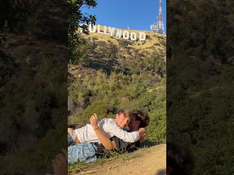 Welcome to HOLLYWOOD ? #boys #wonderful #myhusband #funny #gaypride #mypartner #couple #cuddling
