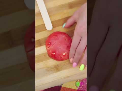 الوجبات السريعة مقابل الطعام الصحي 🍟⚡️🍉 فكرة ذكية لتربية الأطفال #طعام #حيل #سنابشات