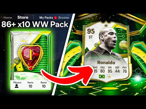 86+ x10 WINTER WILDCARDS PACKS! 😱 FC 25 Ultimate Team